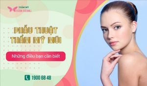 phẫu thuật thẩm mỹ mũi