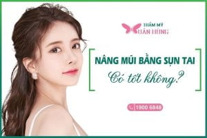 nâng mũi bằng sụn tai có tốt không