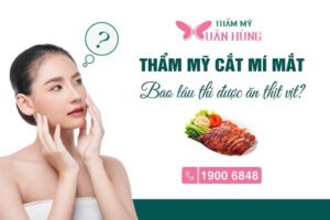 cắt mí có ăn được thịt vịt không